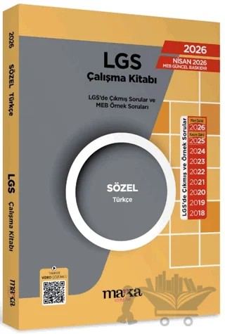LGS Sözel Türkçe Çıkmış ve Örnek Sorular – Kolektif – Marka Yayınları kitap kapağı