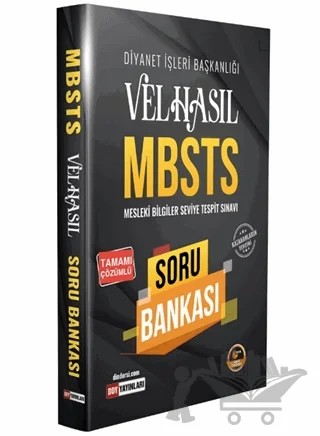 Velhasıl MBSTS Tamamı Çözümlü Soru Bankası – Kolektif – DDY Yayınları kitap kapağı