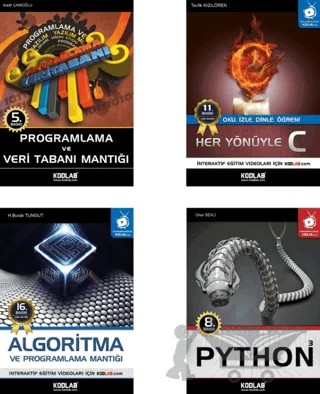 Programlamaya Giriş Seti 2 – Kolektif – Kodlab Yayın Dağıtım kitap kapağı