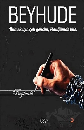 Beyhude – Cevf Çiçi – Cinius Yayınları kitap kapağı