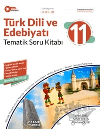 11. Sınıf Türk Dili ve Edebiyatı Joker Tematik Soru Kitabı – Taylan Tatlı, Seher Keleş – Palme Yayınları kitap kapağı