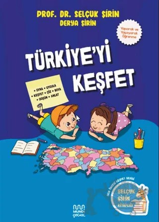 Türkiye'yi Keşfet – Selçuk Şirin, Derya Şirin – Mundi Çocuk kitap kapağı
