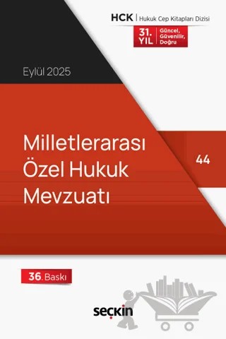 Milletlerarası Özel Hukuk Mevzuatı (Cep Kitabı) – Kolektif – Seçkin Yayıncılık kitap kapağı