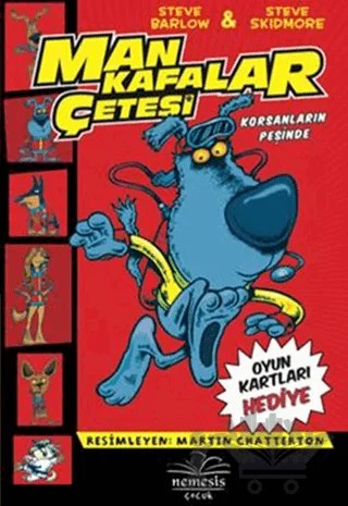 Mankafalar Çetesi - Korsanların Peşinde – Steve Barlow, Steve Skidmore – Nemesis Kitap kitap kapağı