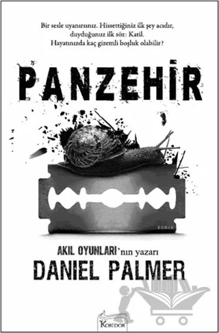 Panzehir – Daniel Palmer – Koridor Yayıncılık kitap kapağı