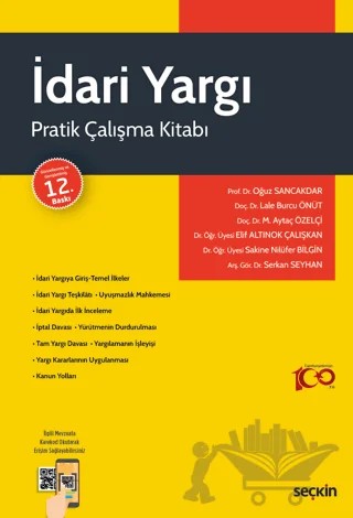 İdari Yargı Pratik Çalışma Kitabı – Kolektif – Seçkin Yayıncılık kitap kapağı