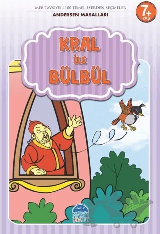 Kral ile Bülbül - Andersen Masalları – Mehmet Orhan – Martı Çocuk Yayınları kitap kapağı