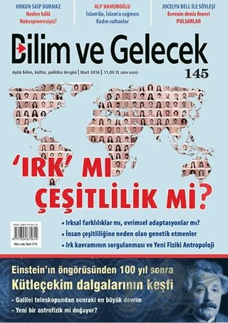 Bilim ve Gelecek Dergisi Sayı: 145 Mart 2016 – Bilim ve Gelecek Dergisi Yayınları kitap kapağı