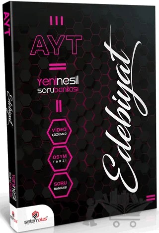 AYT Edebiyat Video Konu Anlatım ve Çözümlü Soru Bankası – Kolektif – Sistem Plus Yayınları kitap kapağı