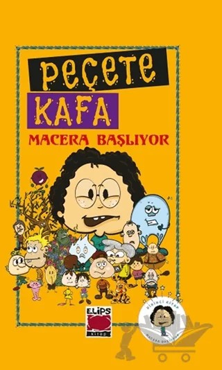 Peçete Kafa Macera Başlıyor – Kolektif – Elips Kitap kitap kapağı