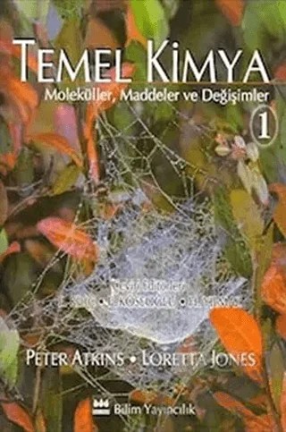 Temel Kimya 1 Moleküller – Peter Atkins, Loretta Jones – Bilim Yayınevi kitap kapağı