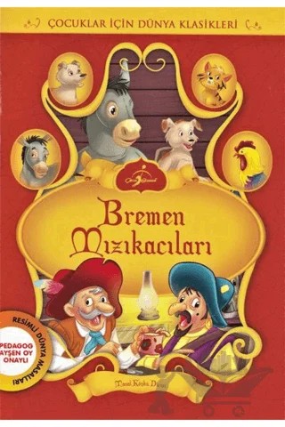 Bremen Mızıkacıları – Kolektif – Çocuk Gezegeni kitap kapağı
