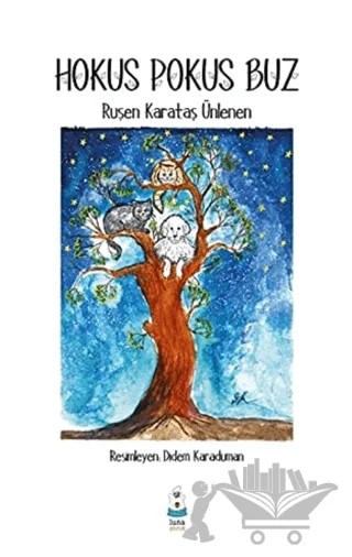 Hokus Pokus Buz – Ruşen Karataş Ünlenen – Luna Çocuk Yayınları kitap kapağı