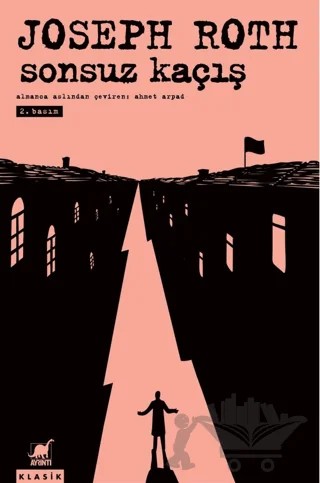 Sonsuz Kaçış – Joseph Roth – Ayrıntı Yayınları kitap kapağı