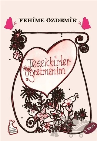 Teşekkürler Öğretmenim – Fehime Özdemir – Kanguru Yayınları kitap kapağı