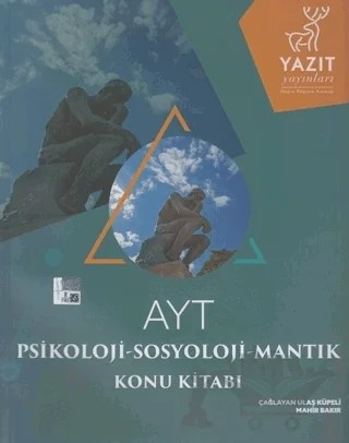 Yazıt YKS AYT Psikoloji Sosyoloji Mantık Konu Kitabı – Çağlayan Ulaş Küpeli, Mahir Bakır – Yazıt Yayıncılık kitap kapağı