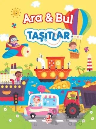 Ara & Bul - Taşıtlar – Gareth Williams – Olimpos Çocuk kitap kapağı