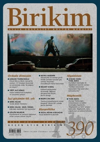 Birikim Aylık Sosyalist Kültür Dergisi Sayı: 390 Ekim 2021 – Birikim Yayınları kitap kapağı