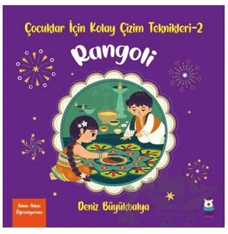Çocuklar İçin Kolay Çizim Teknikleri - 2 – Deniz Büyükbalya – Luna Çocuk Yayınları kitap kapağı