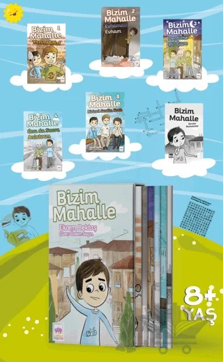 Bizim Mahalle (5 Kitap Takım Kutulu Set) – Ekrem Bektaş – Ötüken Çocuk Yayınları kitap kapağı