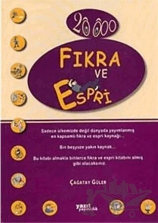 20 000 Fıkra ve Espri – Çağatay Güler – Yazıt Yayıncılık kitap kapağı