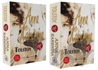 Anna Karenina (2 Cilt Takım) – Tolstoy – Katip Yayınları kitap kapağı