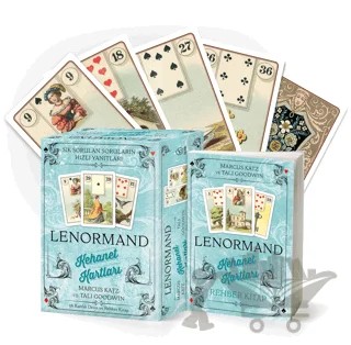 Lenormand Kehanet Kartları – Marcuz Katz, Tali Goodwin – Butik Yayınları kitap kapağı