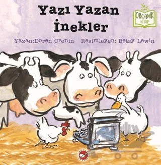 Yazı Yazan İnekler – Doreen Cronin – Beyaz Balina Yayınları kitap kapağı