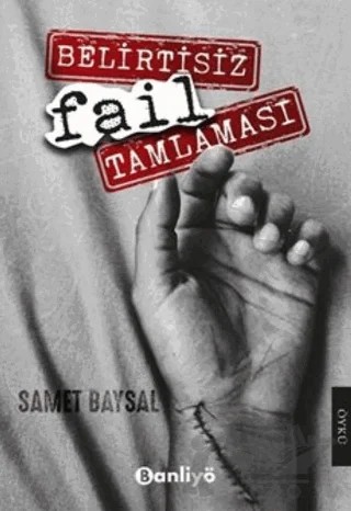 Belirtisiz Fail Tamlaması – Samet Baysal – Banliyö Kitap kitap kapağı