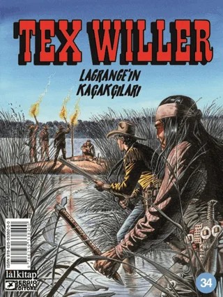 Tex Willer Sayı 34 – Jacopo Rauch – Lal Kitap kitap kapağı