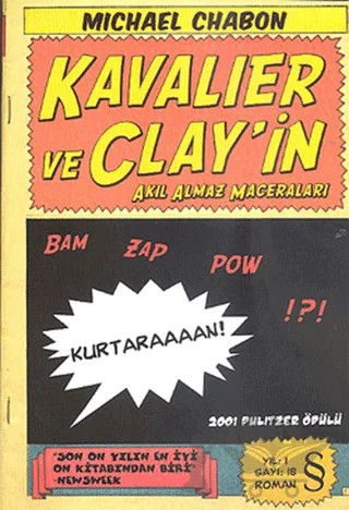 Kavalier & Clay – Michael Chabon – Everest Yayınları kitap kapağı
