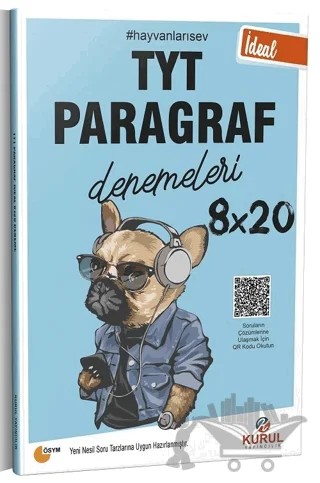 TYT Paragraf İdeal 8x20 Denemeleri – Kolektif – Kurul Yayıncılık kitap kapağı
