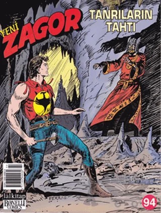 Yeni Zagor Sayı: 94 Tanrıların Tahtı – Lal Kitap kitap kapağı