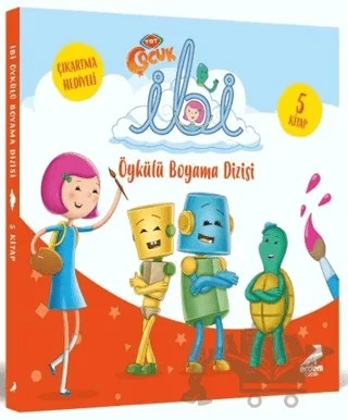 İbi Öykülü Boyama Dizisi (5 Kitap Takım) – Ayça Sığırcı, Özgün Karaca – Erdem Çocuk kitap kapağı