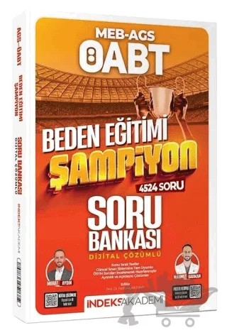 ÖABT MEB-AGS Beden Eğitimi Şampiyon Soru Bankası Çözümlü – Murat Aydın, Mahmut Barman – İndeks Akademi Yayıncılık kitap kapağı