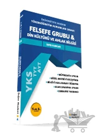 YKS TYT AYT Üniversiteye Hazırım Felsefe Grubu - Din Kültürü ve Ahlak Bilgisi – Kolektif – Doğan Akademi kitap kapağı