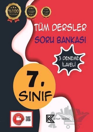 7. Sınıf Tüm Dersler Soru Bankası – Kolektif – Kitap Vadisi Yayınları kitap kapağı
