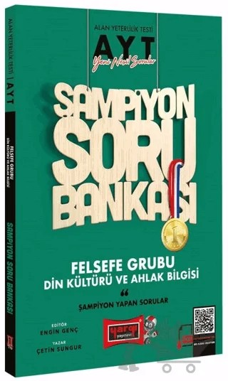 2022 AYT Şampiyon Felsefe Grubu Din Kültürü Soru Bankası – Çetin Sungur – Yargı Yayınevi kitap kapağı