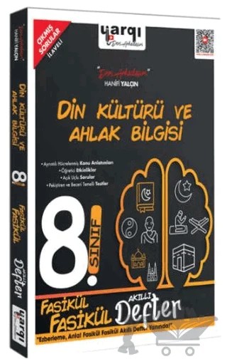 8. Sınıf Din Kültürü ve Ahlak Bilgisi Fasikül Fasikül Akıllı Defter – Hanifi Yalçın – Yargı Yayınevi kitap kapağı