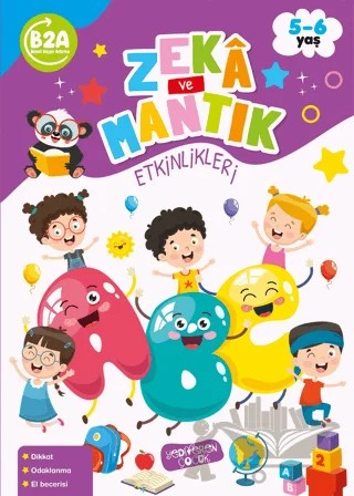 Zeka ve Mantık Etkinlikleri – Kolektif – Yediveren Çocuk kitap kapağı