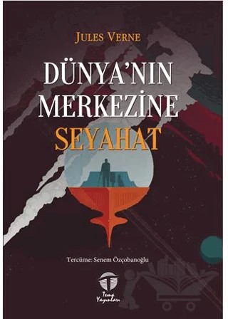 Dünya’nın Merkezine Seyahat – Jules Verne – Tema Yayınları kitap kapağı