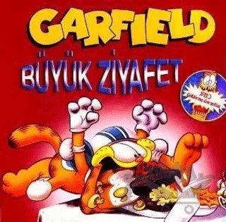 Garfield Büyük Ziyafet – Jim Davis – Güloğlu Yayıncılık kitap kapağı