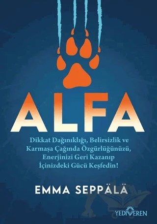 Alfa – Emma Seppala – Yediveren Yayınları kitap kapağı