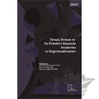 Ziraat Orman ve Su Alanında Araştırma ve Değerlendirmeler – Kolektif – Gece Akademi kitap kapağı