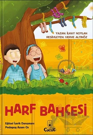 Harf Bahçesi – İlkay Noylan – Floki Çocuk kitap kapağı