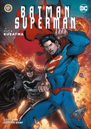 Batman/Superman Cilt 4 - Kuşatma – Greg Pak – JBC Yayıncılık kitap kapağı