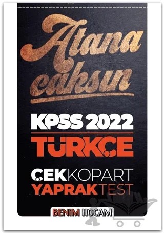 KPSS Türkçe Çek Kopart Yaprak Test – Kolektif – Benim Hocam Yayınları kitap kapağı