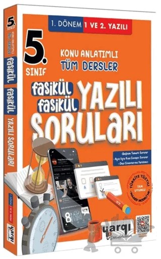 5. Sınıf 1. Dönem Konu Anlatımlı Tüm Dersler Fasikül Fasikül Yazılı Soruları – Kolektif – Yargı Ders Arkadaşım kitap kapağı