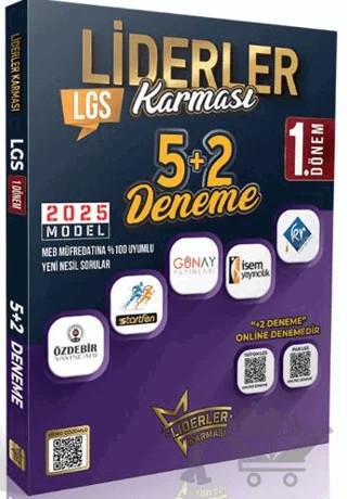 LGS 1.Dönem 5+2 Deneme Seti - 2025 Model – Kollektif – Liderler Karması Yayınları kitap kapağı