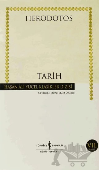 Tarih – Herodotos – İş Bankası Kültür Yayınları kitap kapağı